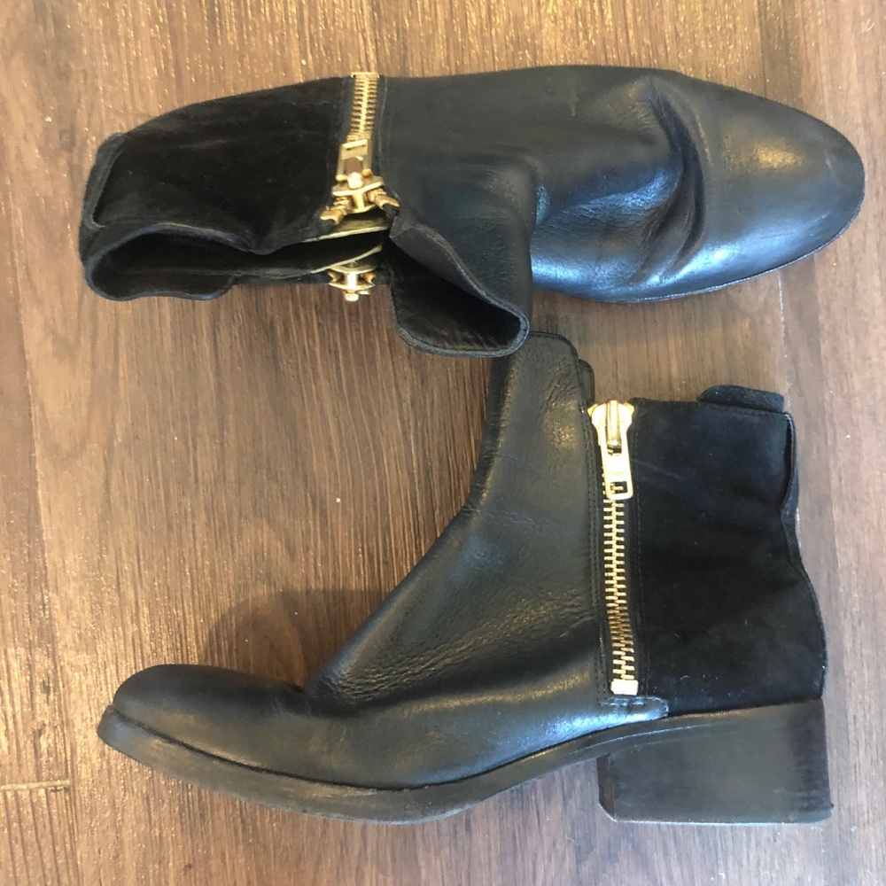 3.1 Phillip Lim Alexa Ankle Boot Leather Suede